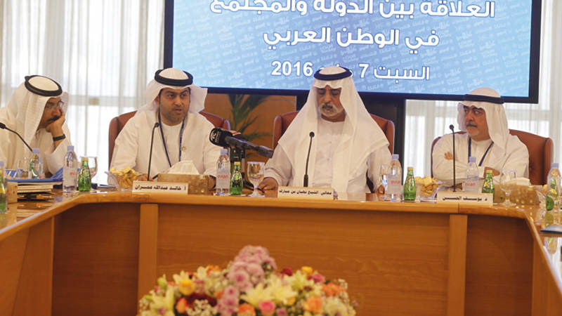 خالد عبدالله تريم: تطور المجتمعات يكمن في نجاح علاقة الدولة بالمجتمع